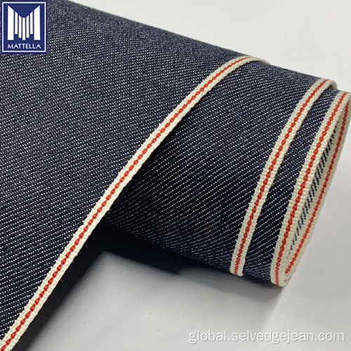 Stretch Denim Fabric selvedge 98 cotton 2 lycra stretch denim fabric Manufactory